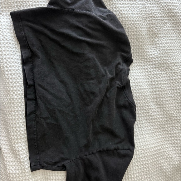 Kith Black Crop Top with Green Graphic - Picture 3 of 4